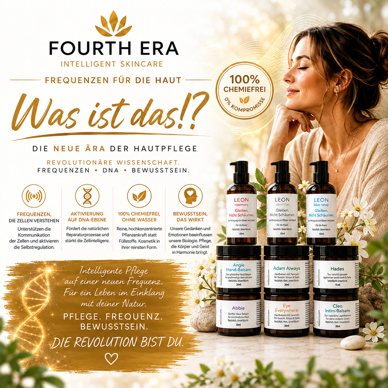 Fourth Era – Intelligent Skincare, Frequenzen für die Haut